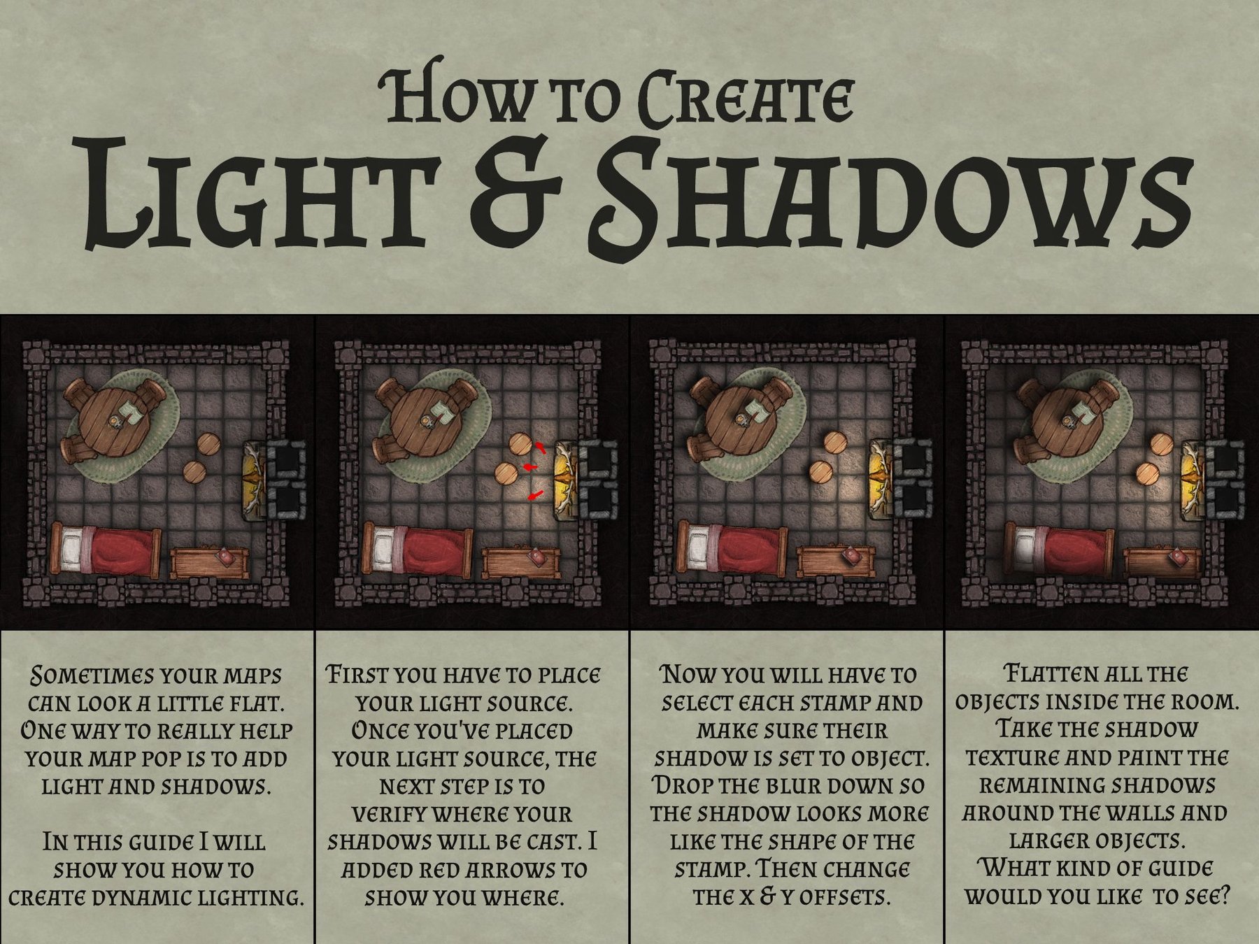 Guide: How to Create Light & Shadows