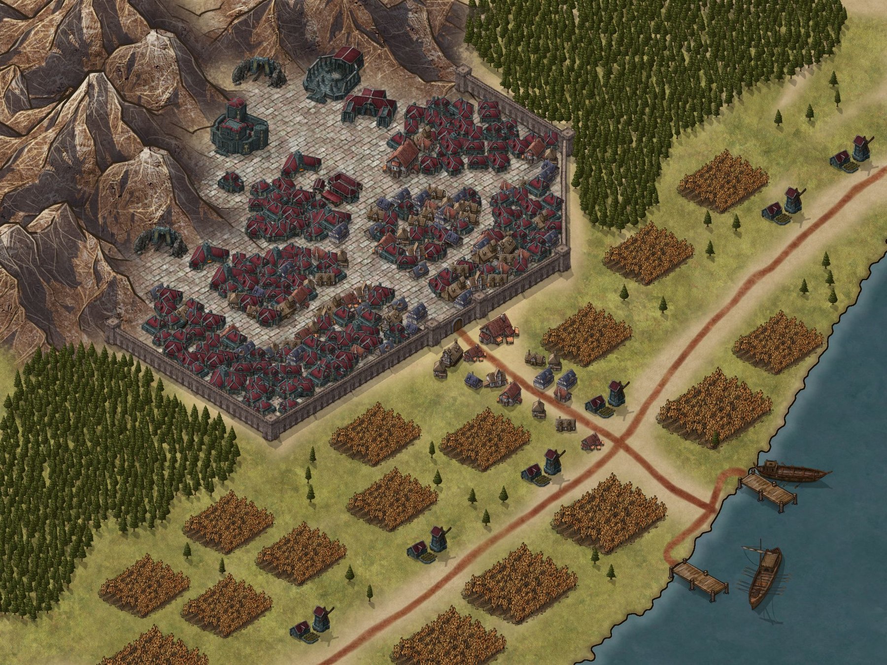 Nil Bahor, City of Humans and Dwarves