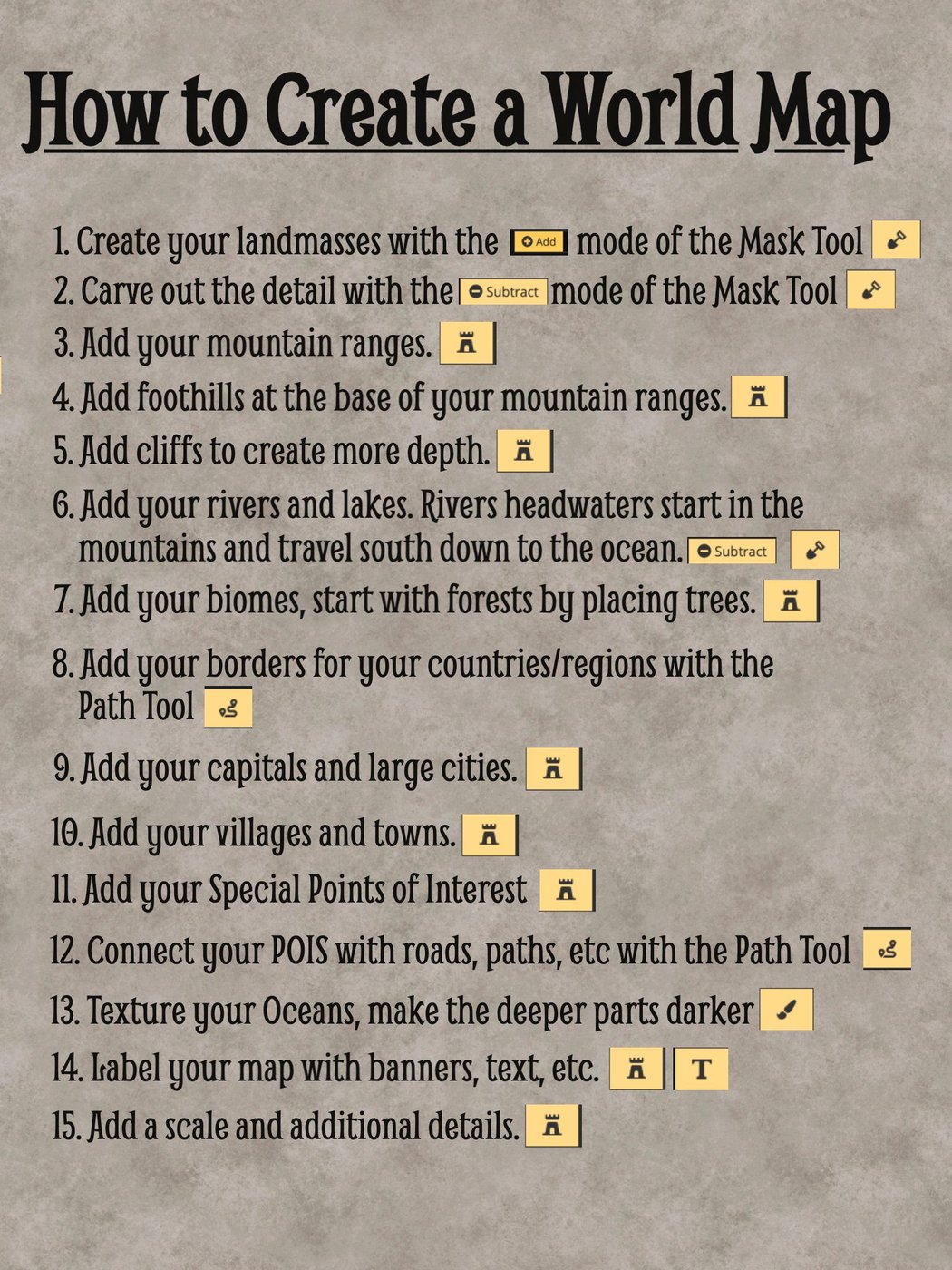 Guide: How to Create a World Map