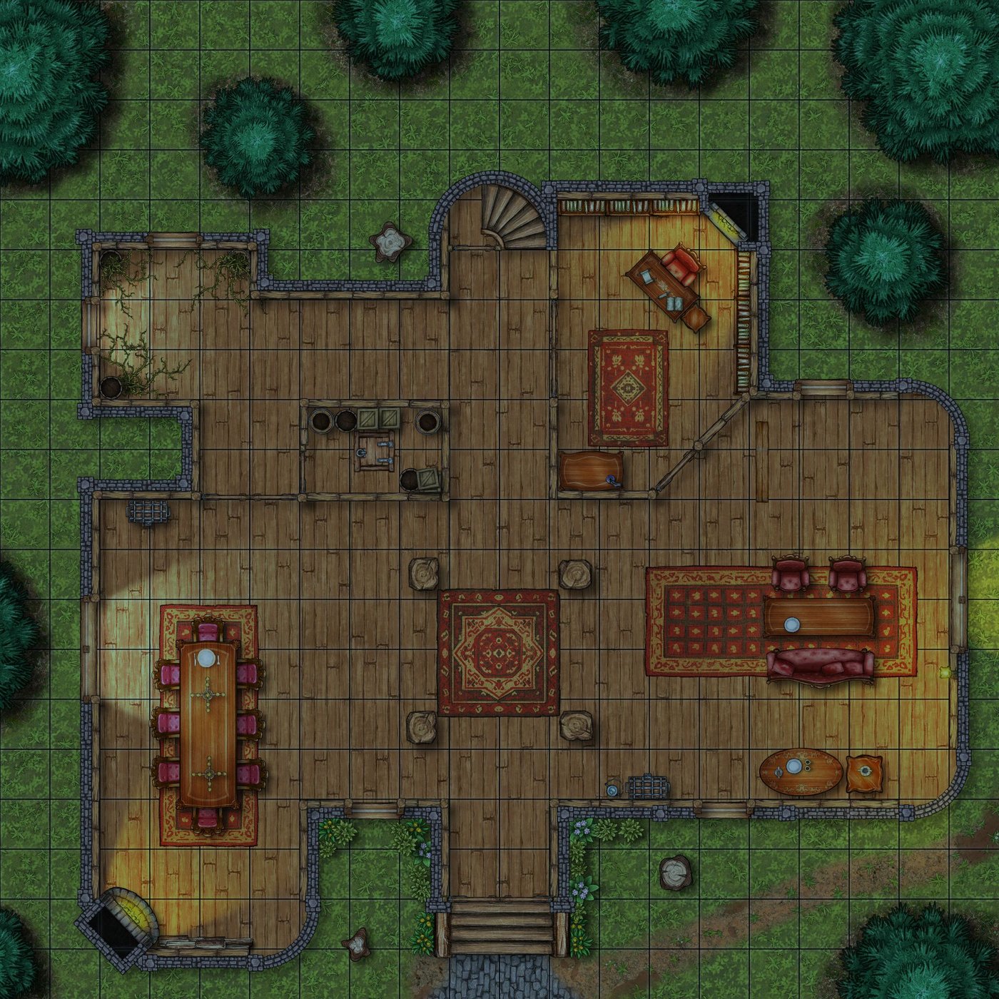 The House First Floor (Ky)