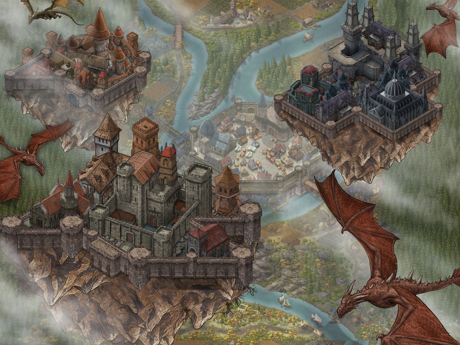 Flying Citadels over Elderbridge
