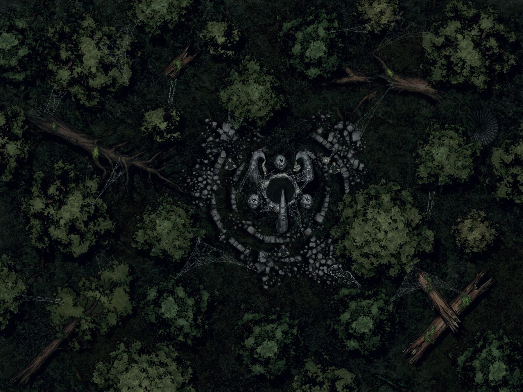 entrance to Spider Temple 