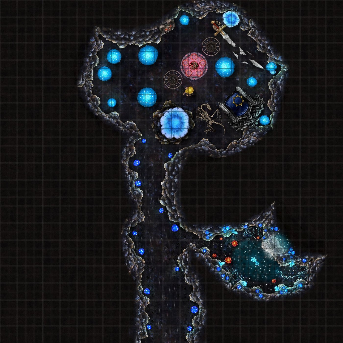 Obsidian Crystal Cave