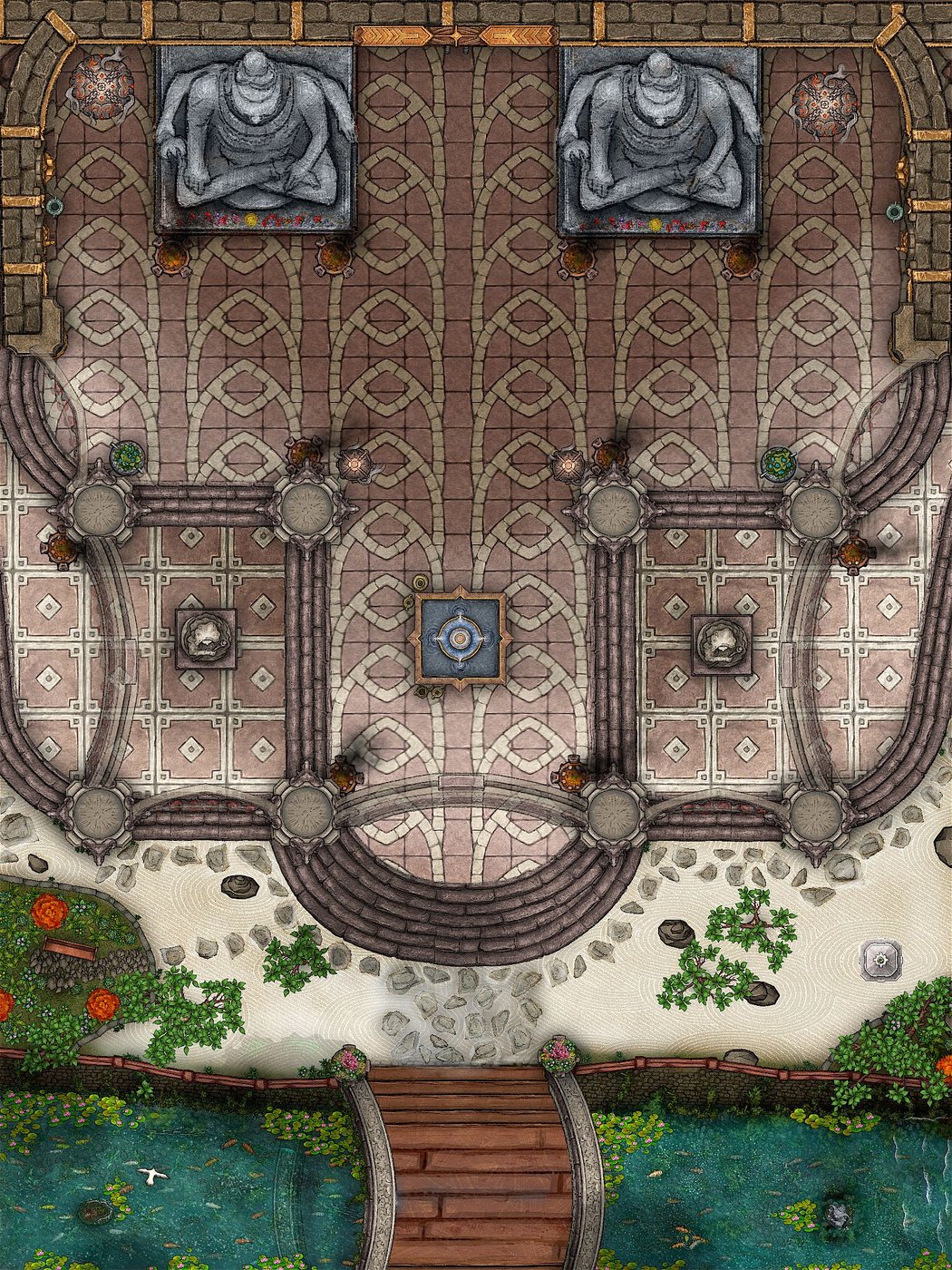 Temple (copy) Pre lighting