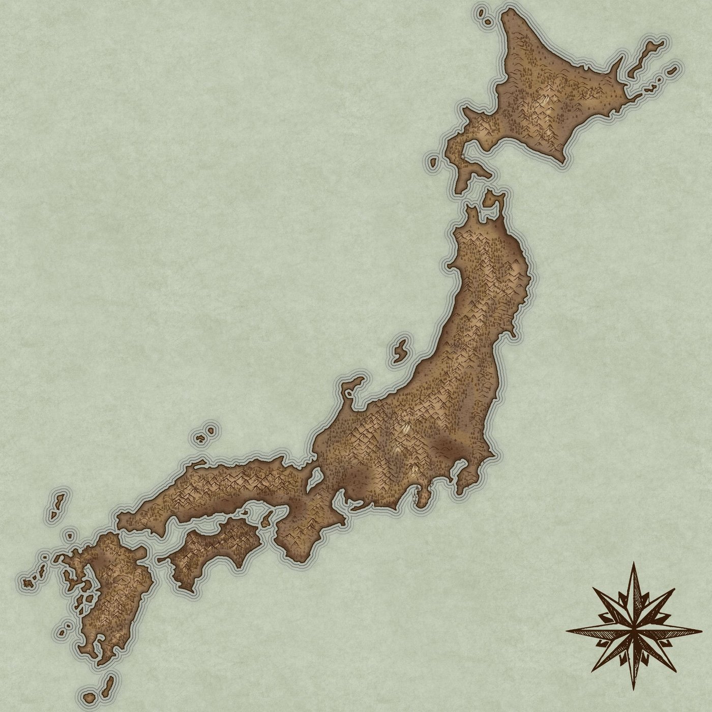 Japan Terrain