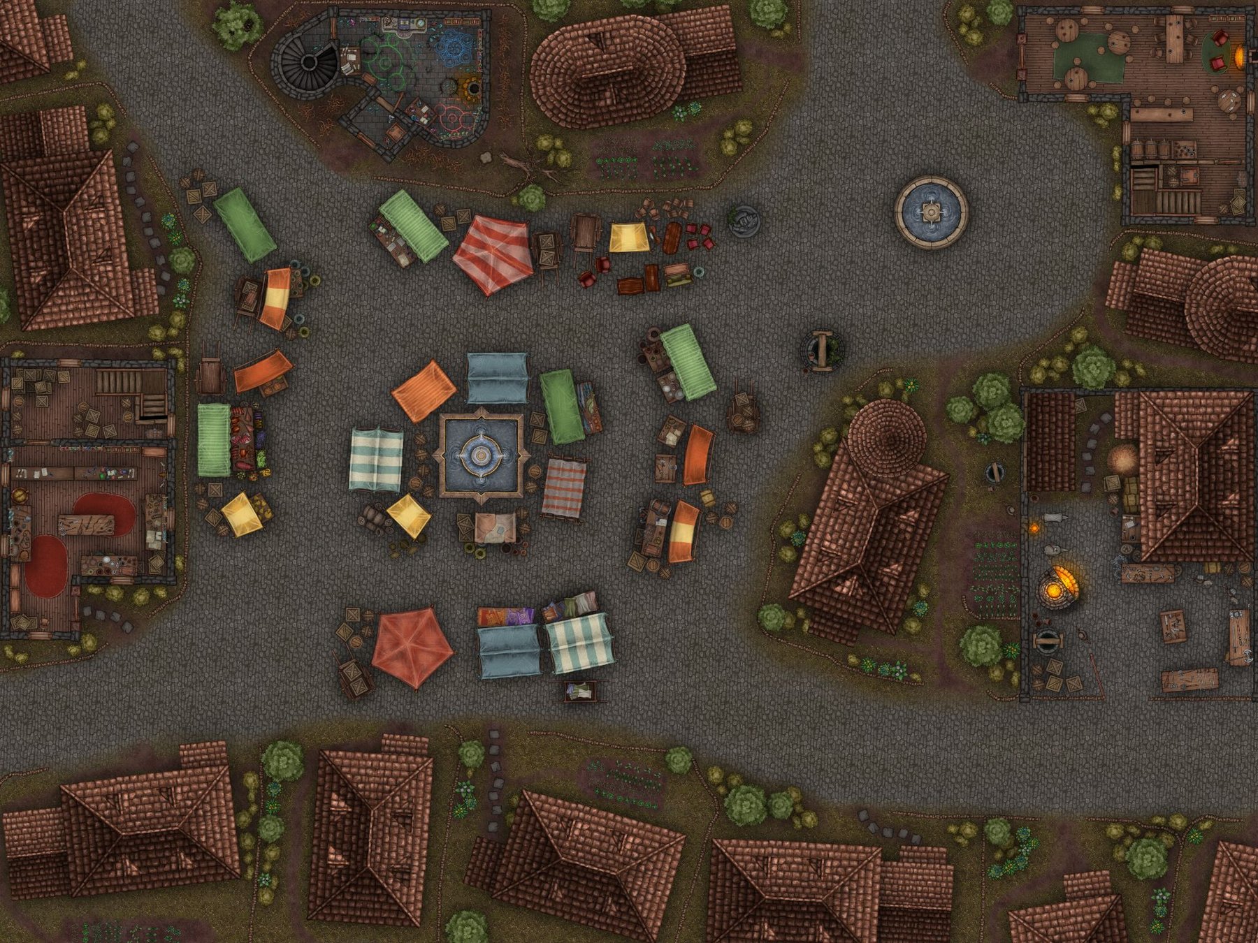 Town Market square