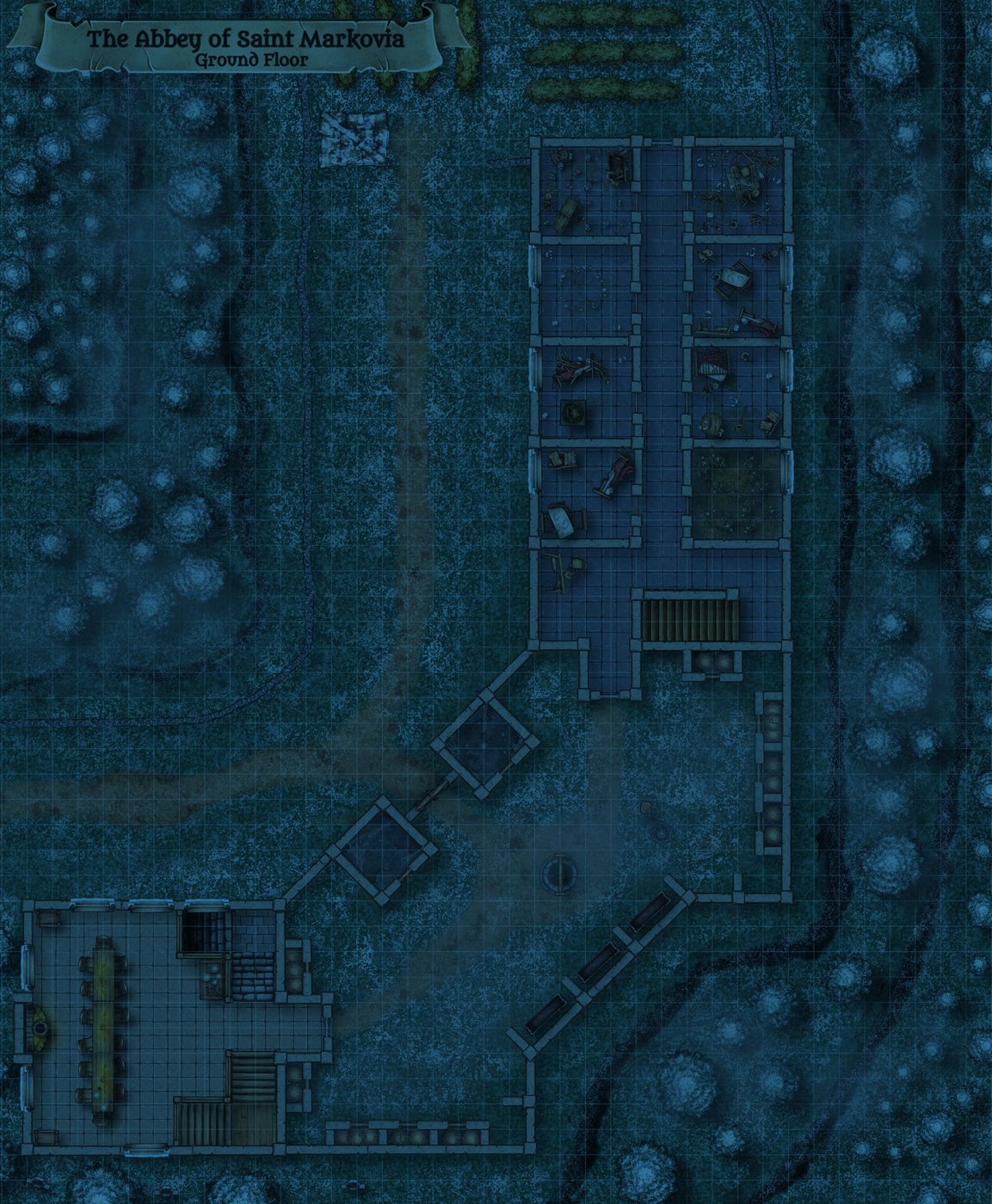 Abbey of Saint Markovia Ground Floor