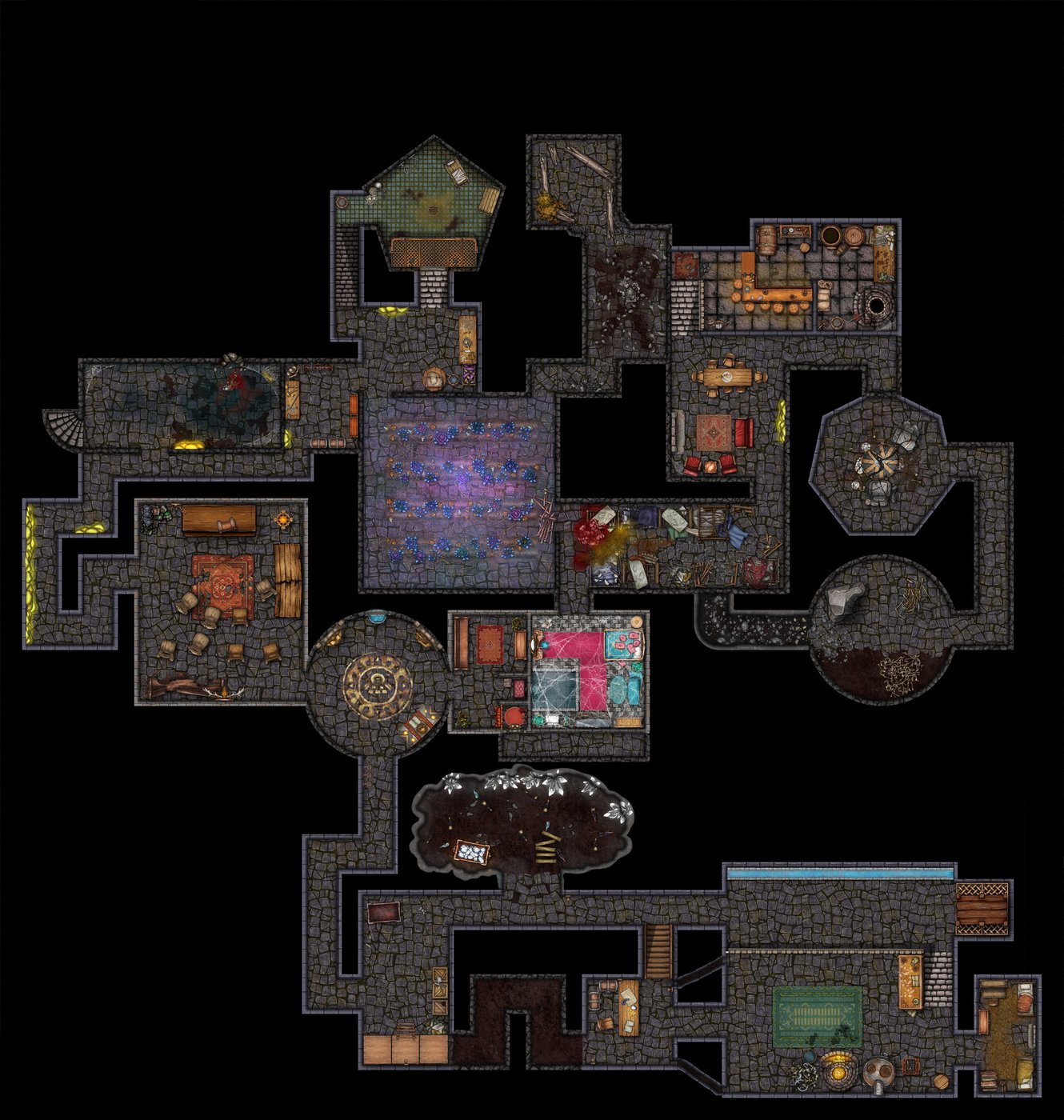 Lvl 4 Burrow - Duergar Lair