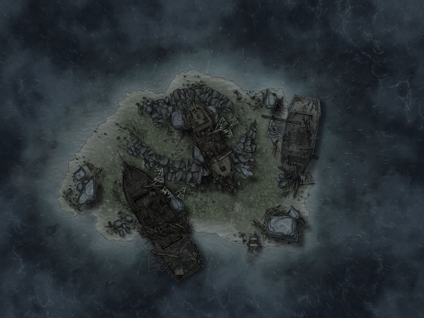 Cursed Island of the Storm Dragon