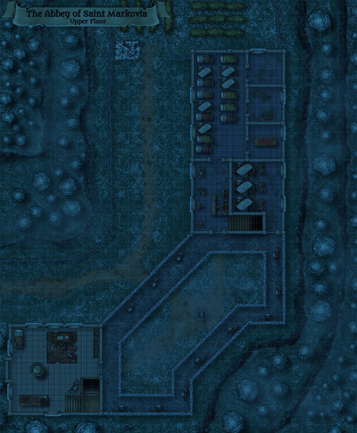 Abbey of Saint Markovia Upper Floor