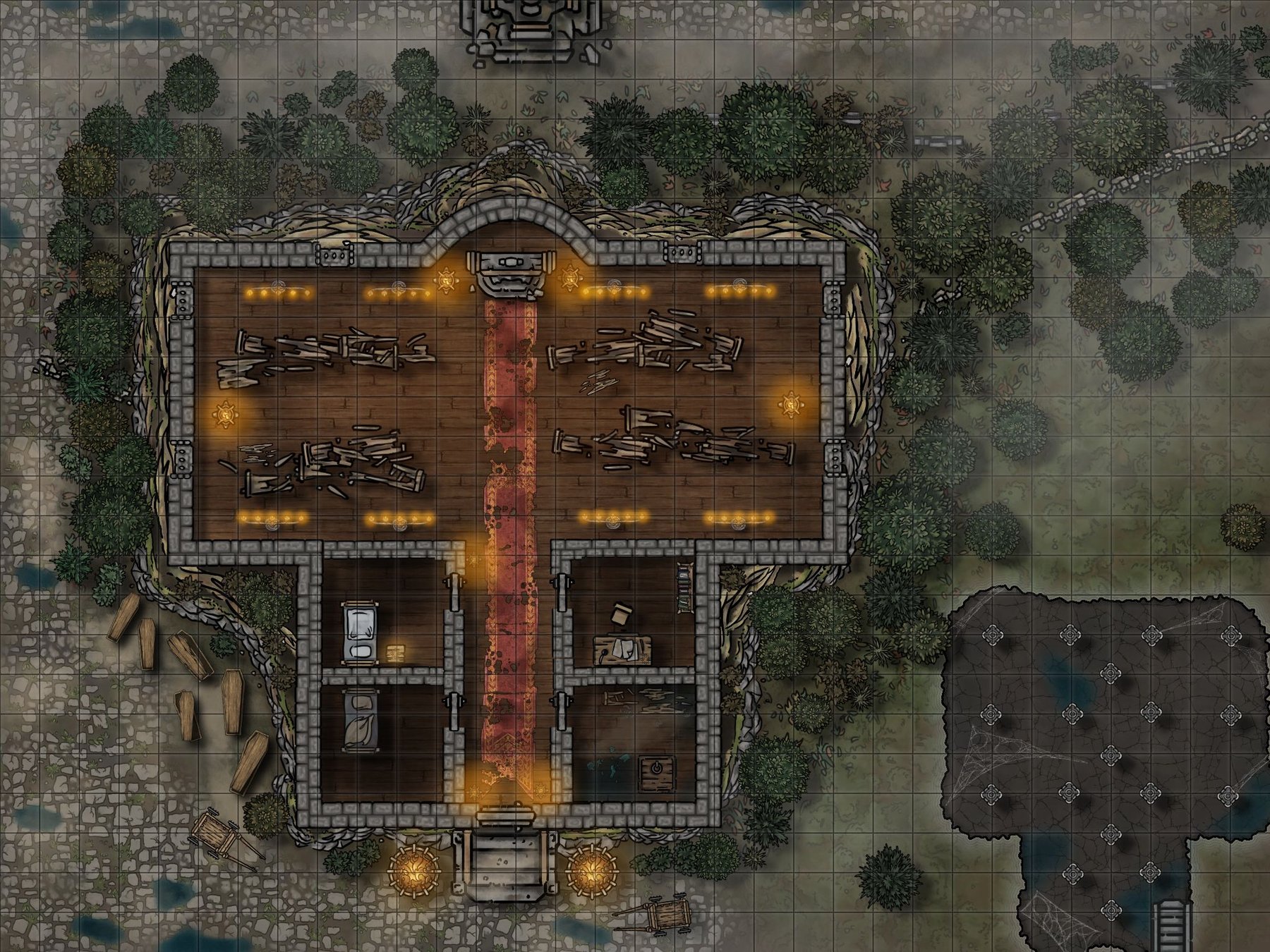 Village of Barovia church