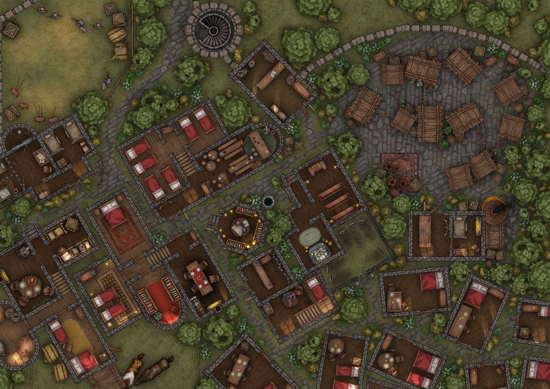 Battlemap Town
