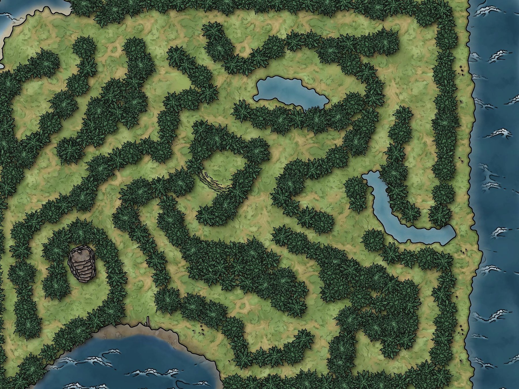 Maze Island