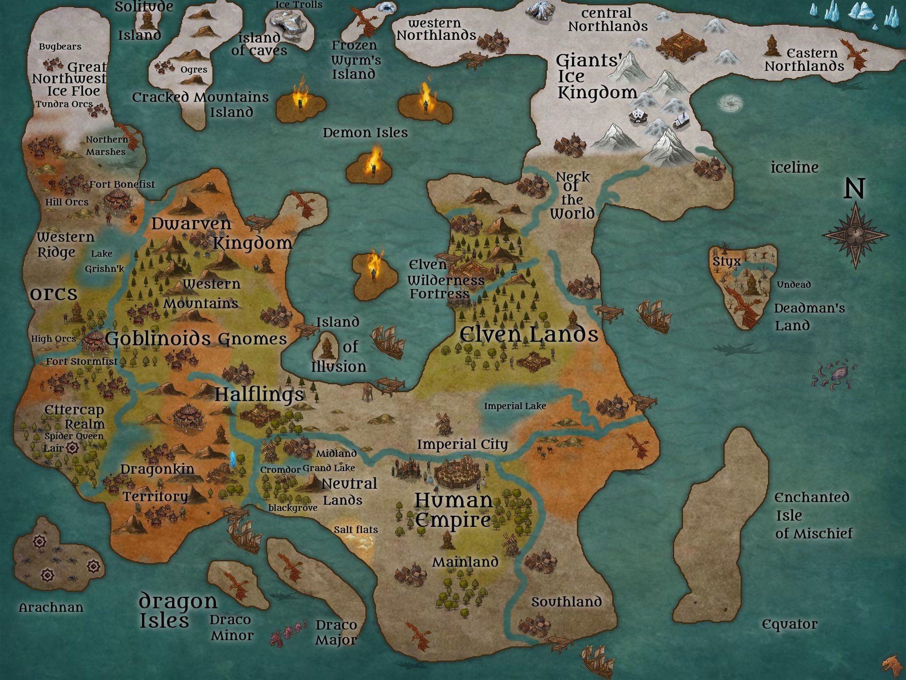 The Broodslayers Realms