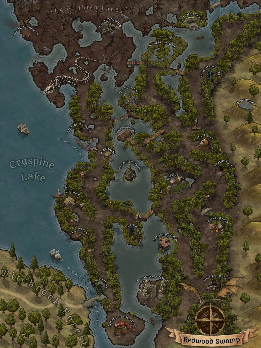REDWOOD SWAMP-G