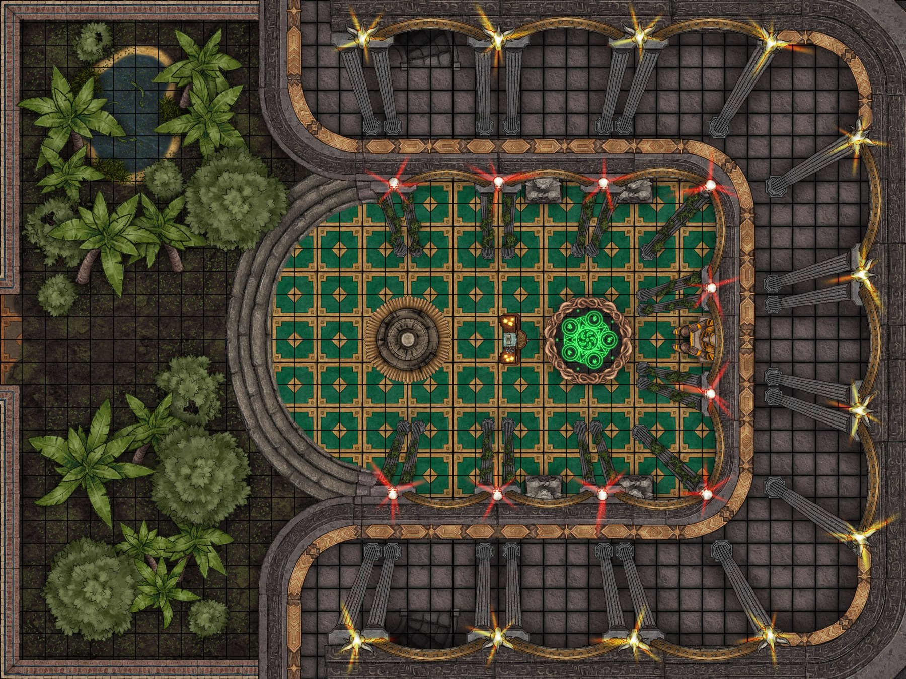 Yuan-Ti Temple Sanctum