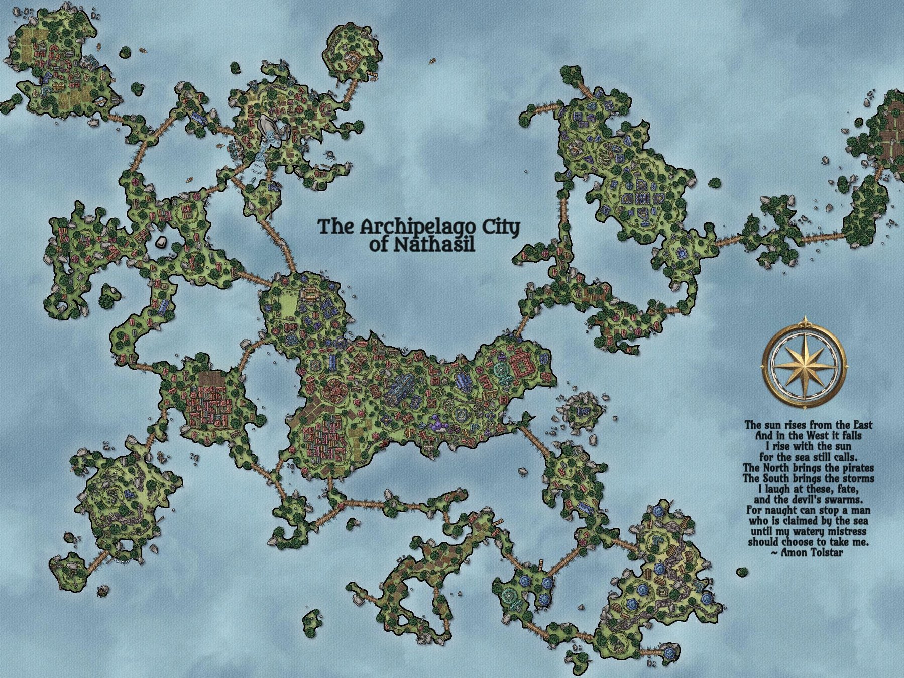 The Archipelago City of Nathasil