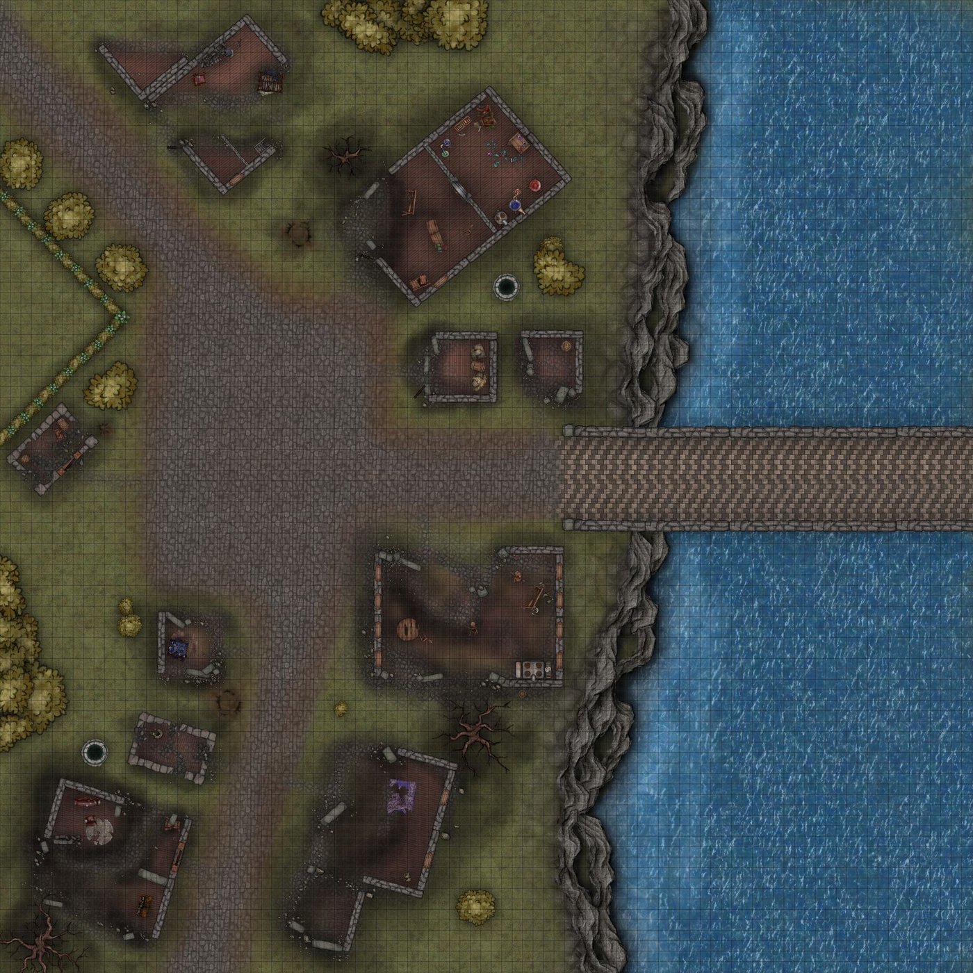 Bridge Battle Map