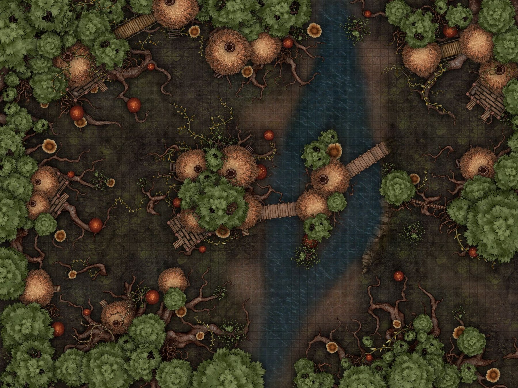 Bullywug encampment