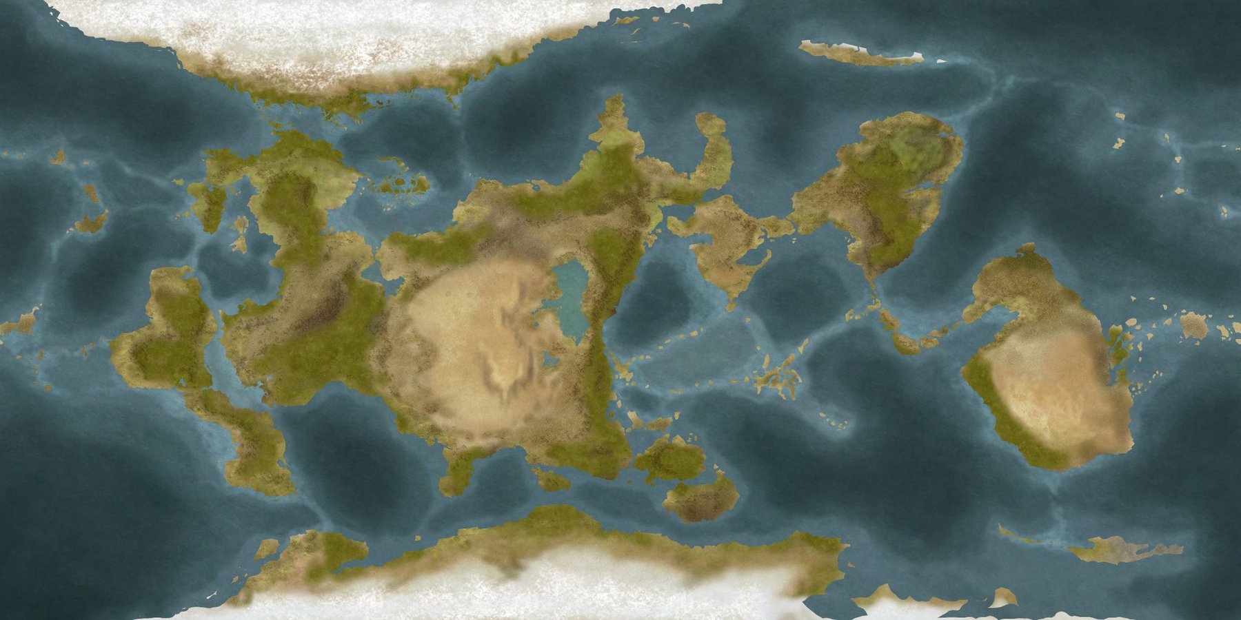 Zaelia - World Map