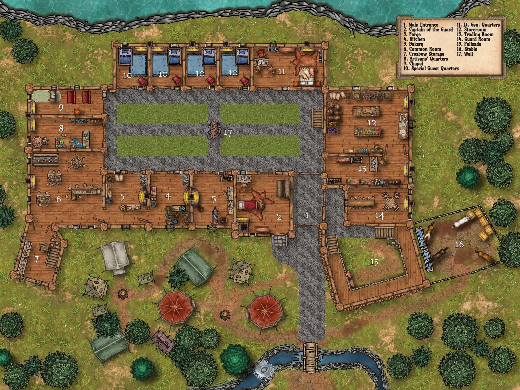 Port Royal (Acadia) Ground Floor