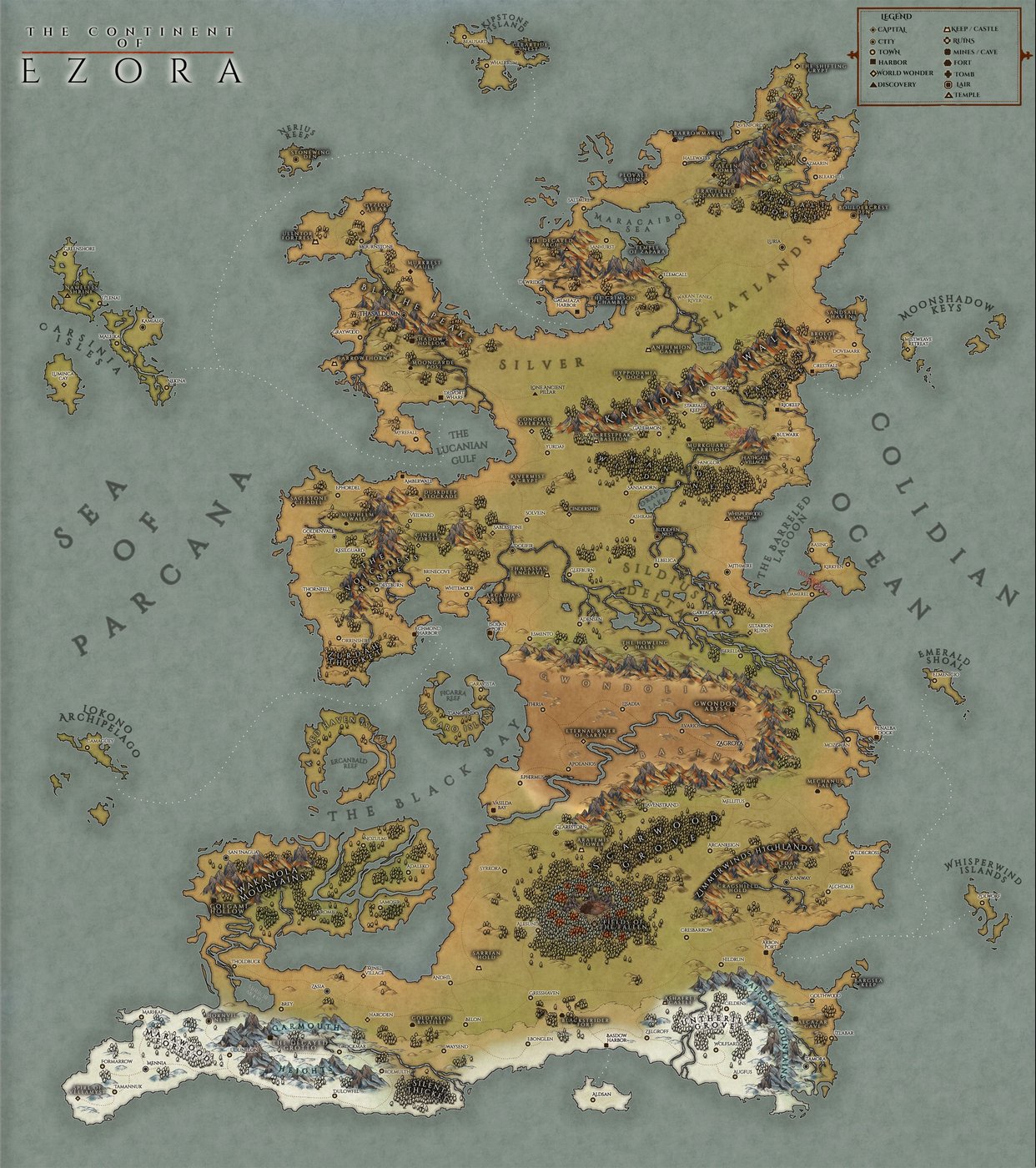 Ezora | Inkarnate - Create Fantasy Maps Online