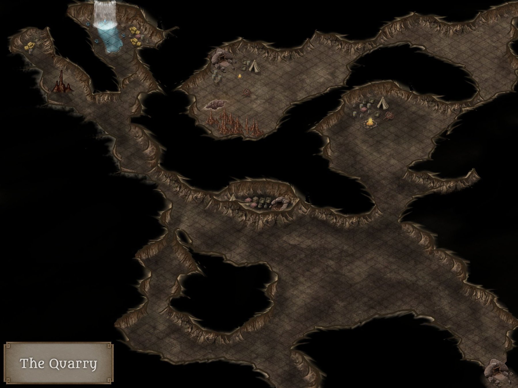 [The Quarry] The Cave Inkarnate Create Fantasy Maps Online