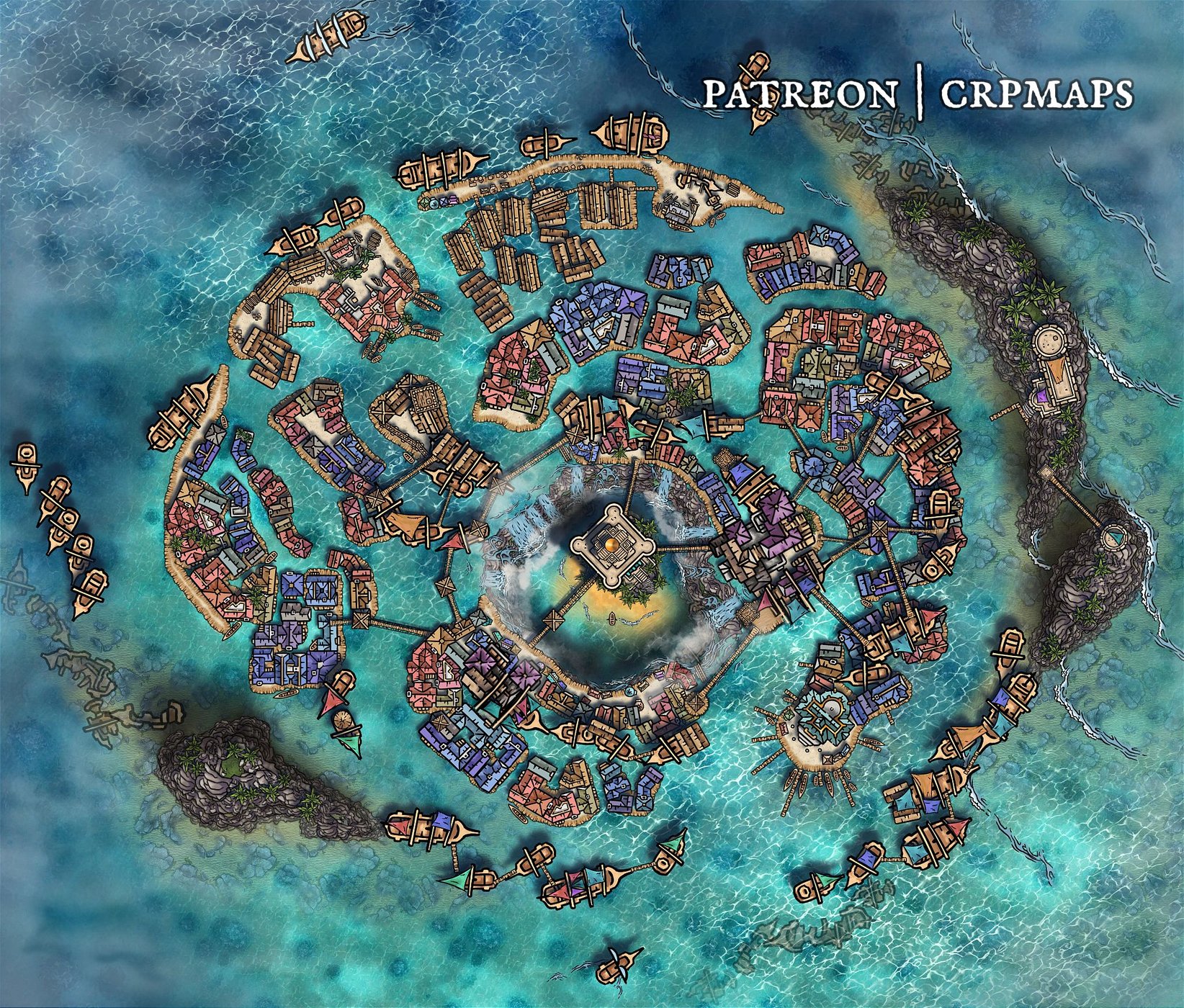 Floating Pirate City