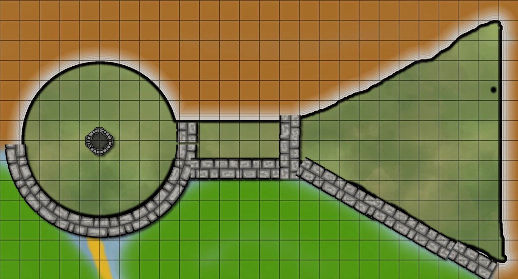 Fort Kill courtyard