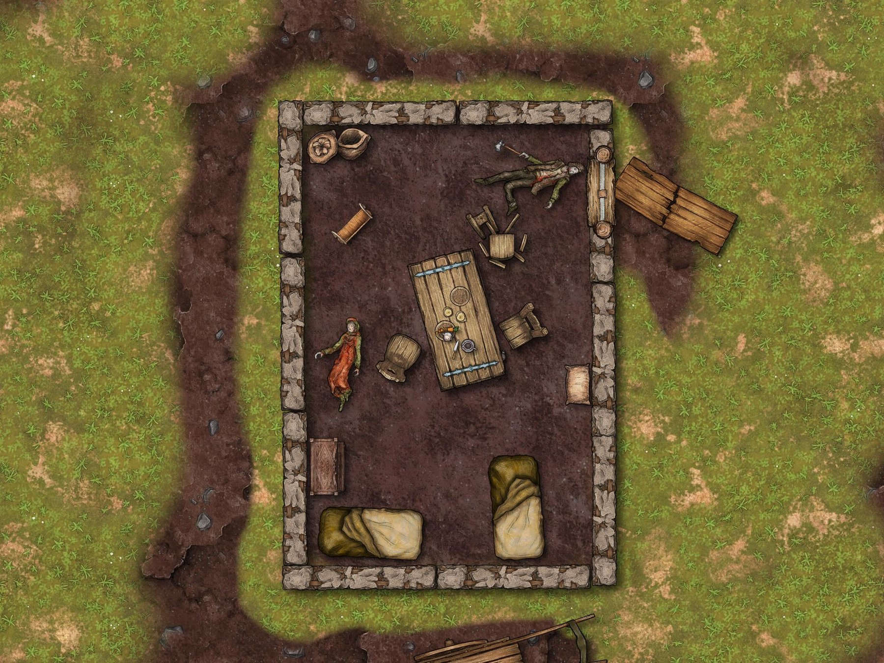 Farm house  (Cthulhu Dark Ages)