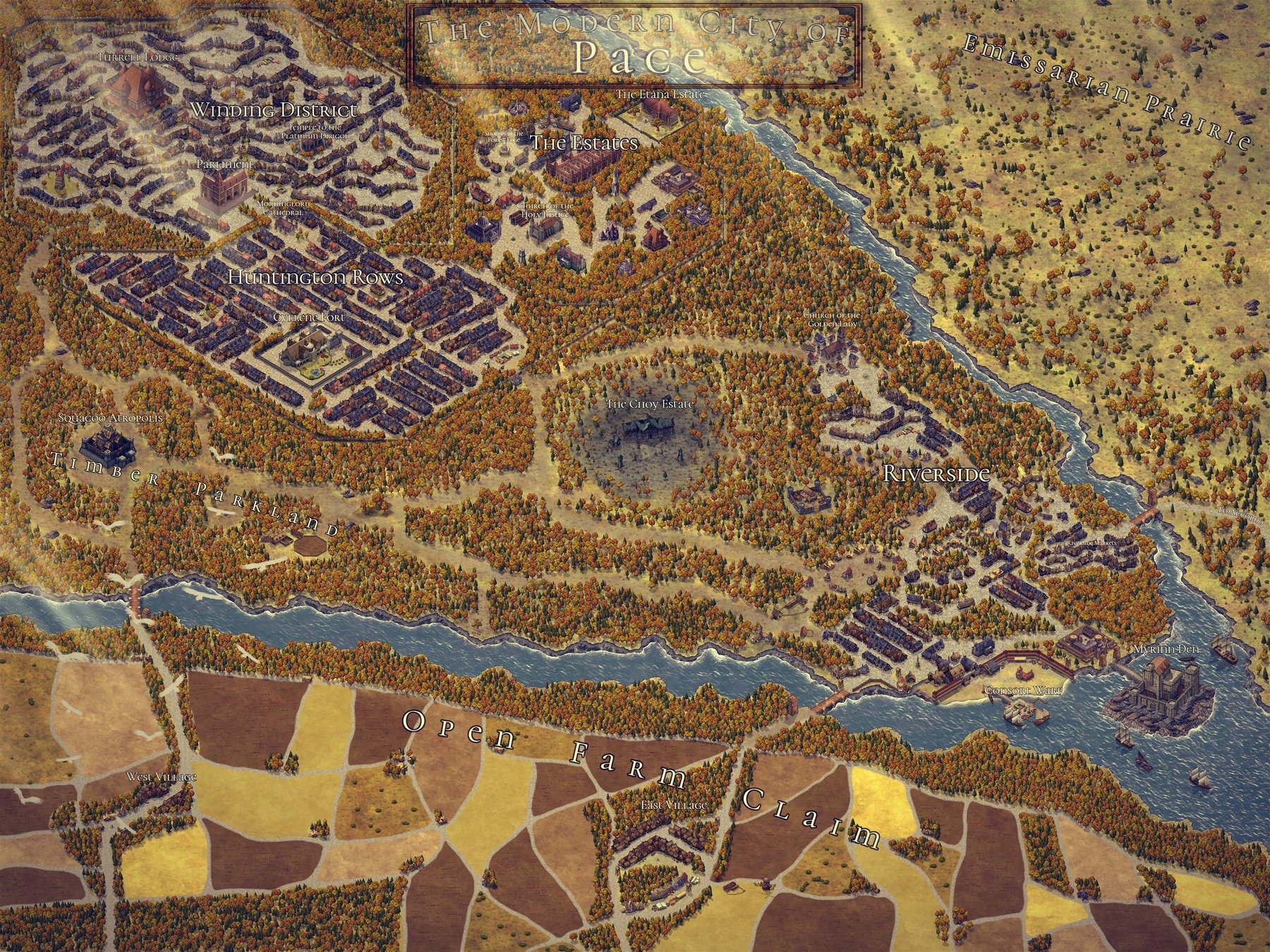 The City of Pace Inkarnate Create Fantasy Maps Online