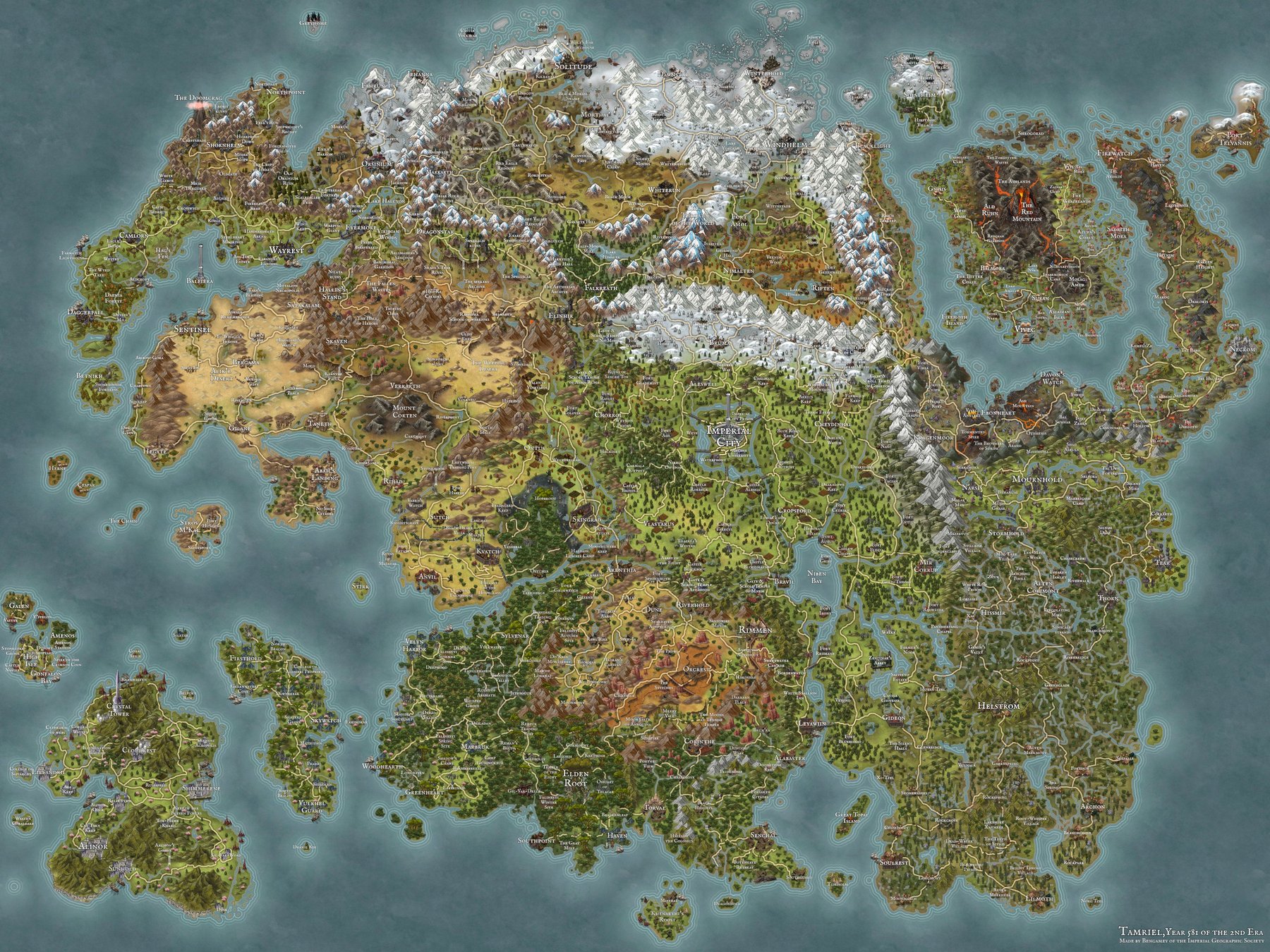 2nd Era Tamriel (2nd Version)