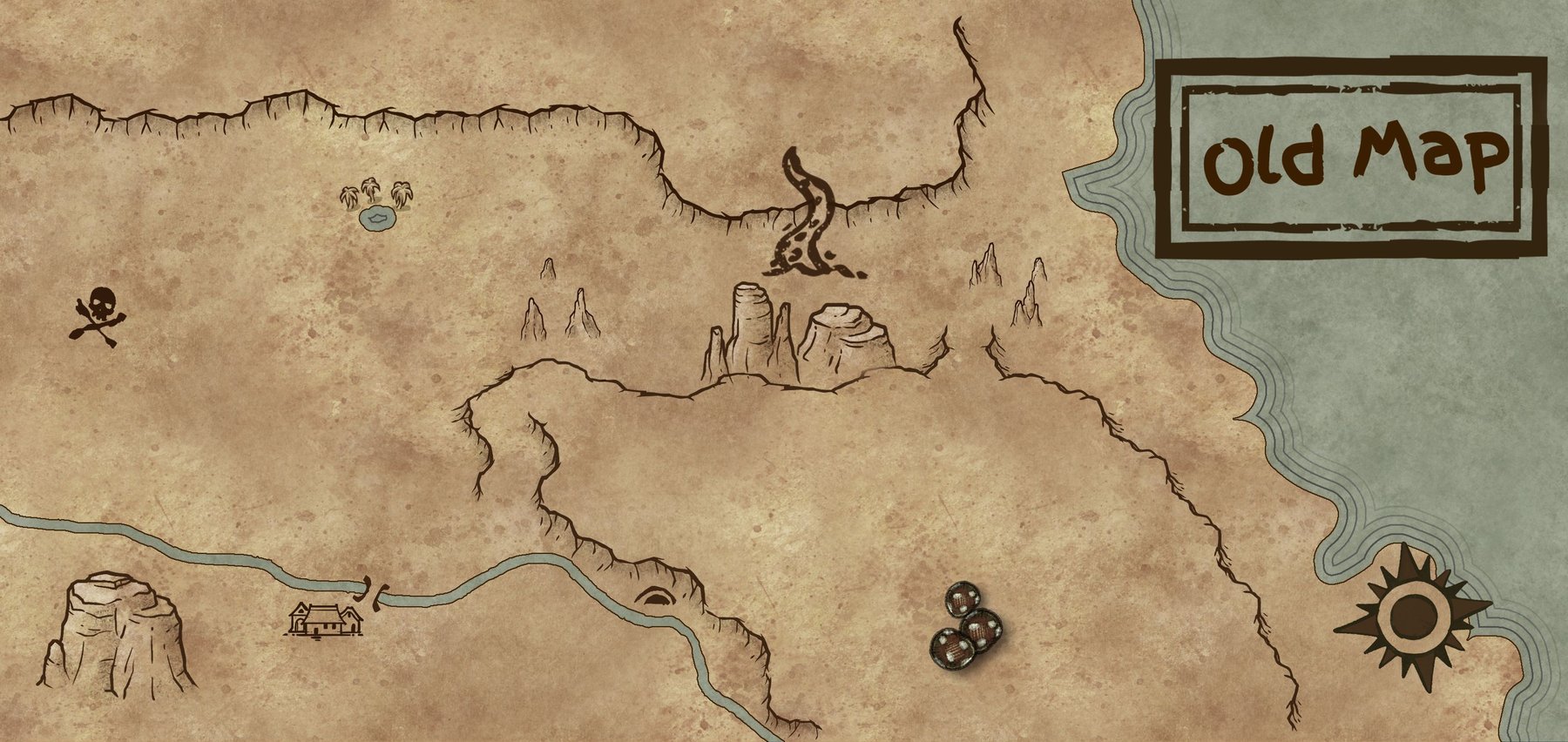 Spellscar Old Map