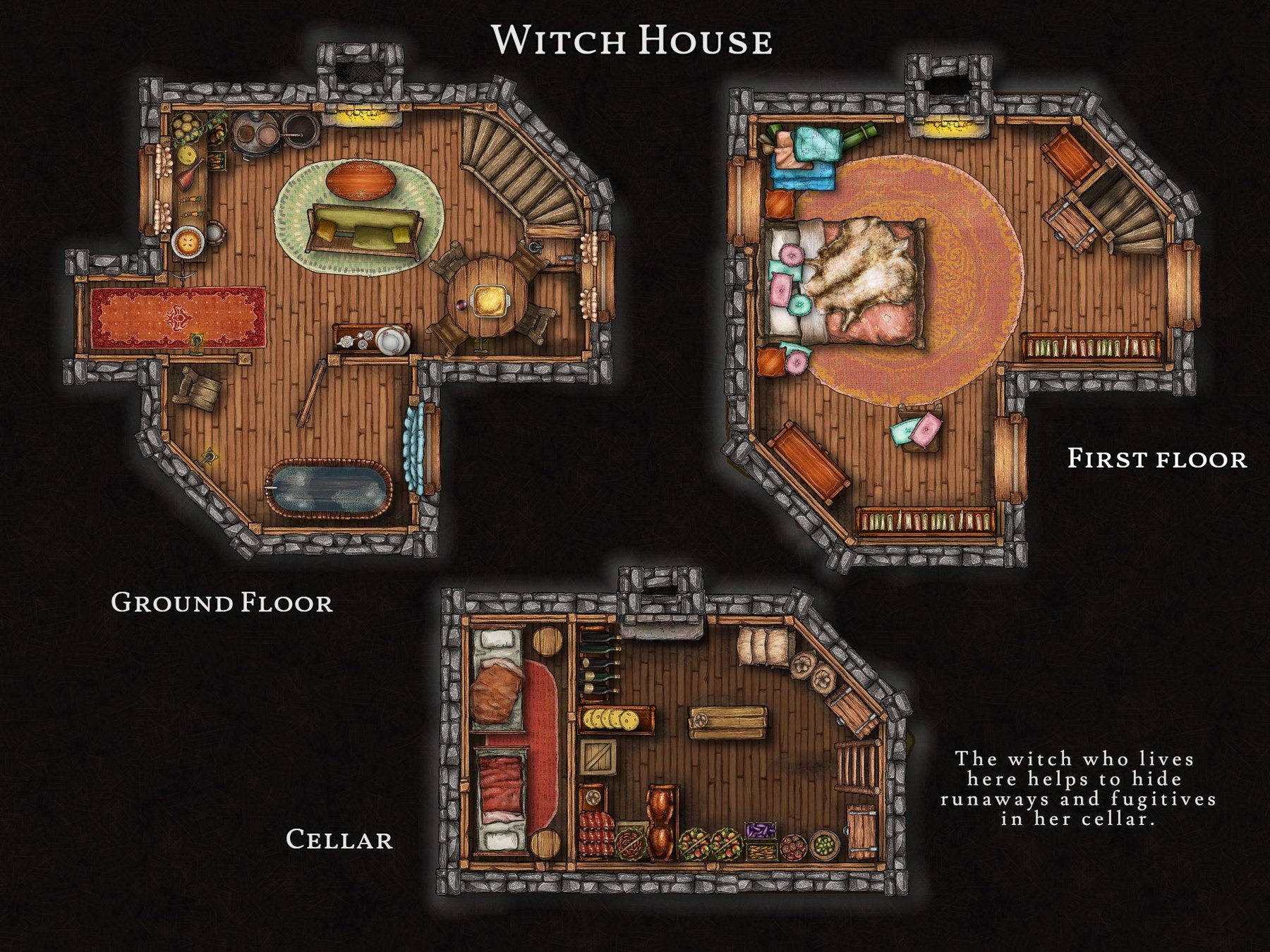 Witch House Inkarnate Create Fantasy Maps Online