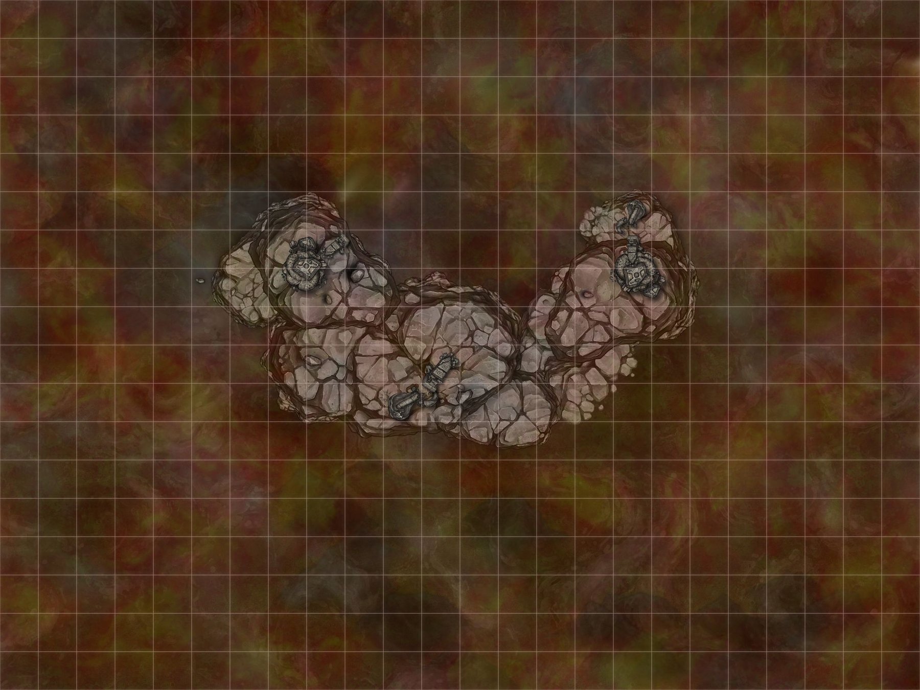 Zulrah Lair on fire
