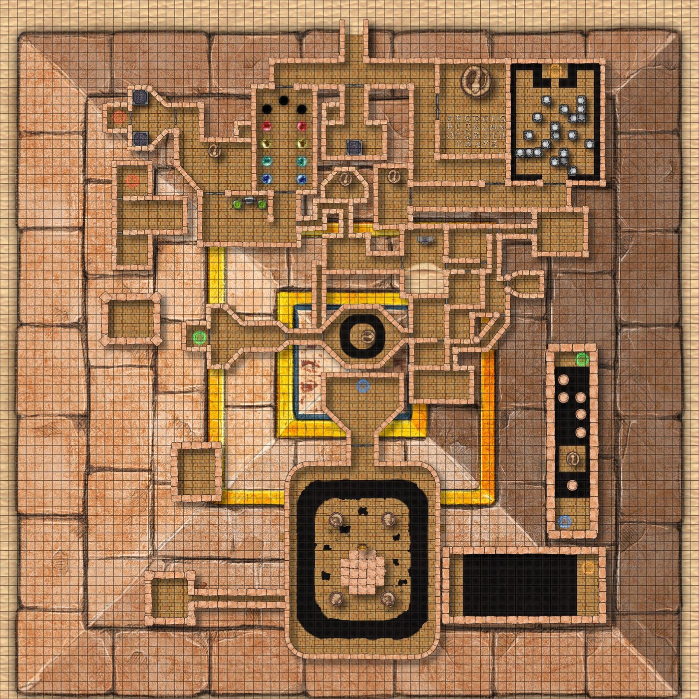 80x80 Pyramid of the Grey Moon (Breaking)