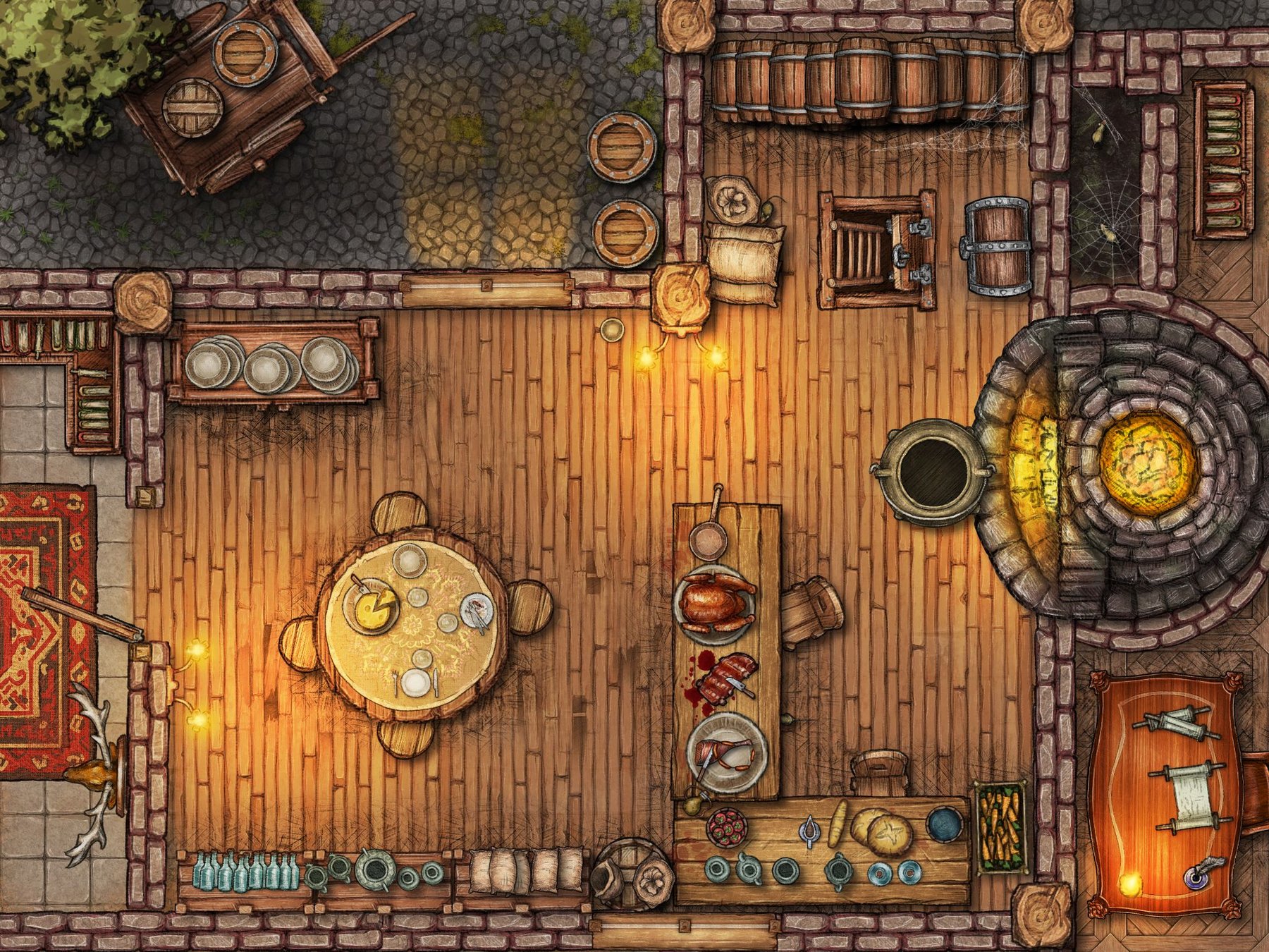 kitchen | Inkarnate - Create Fantasy Maps Online