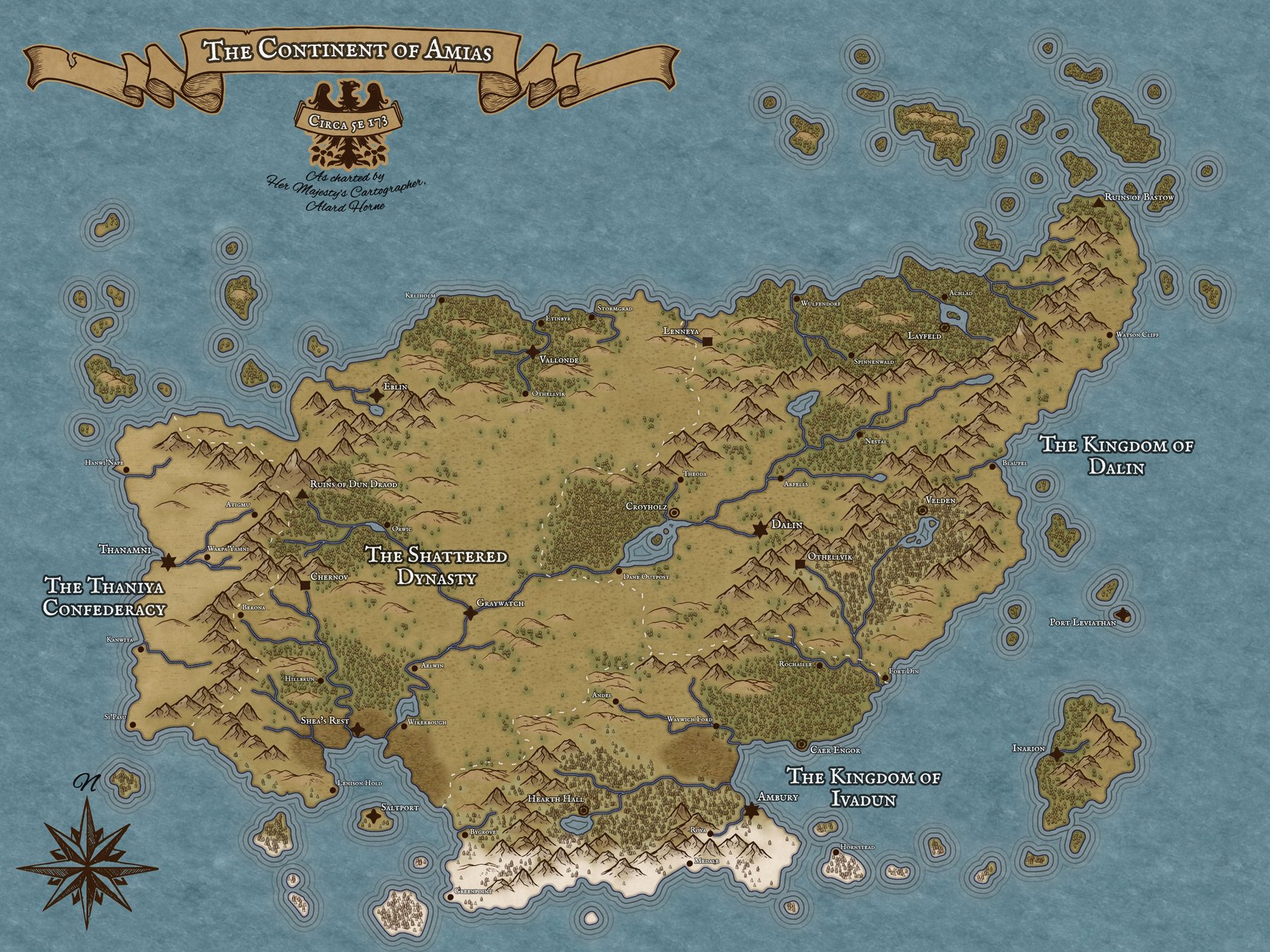 The Continent of Amias
