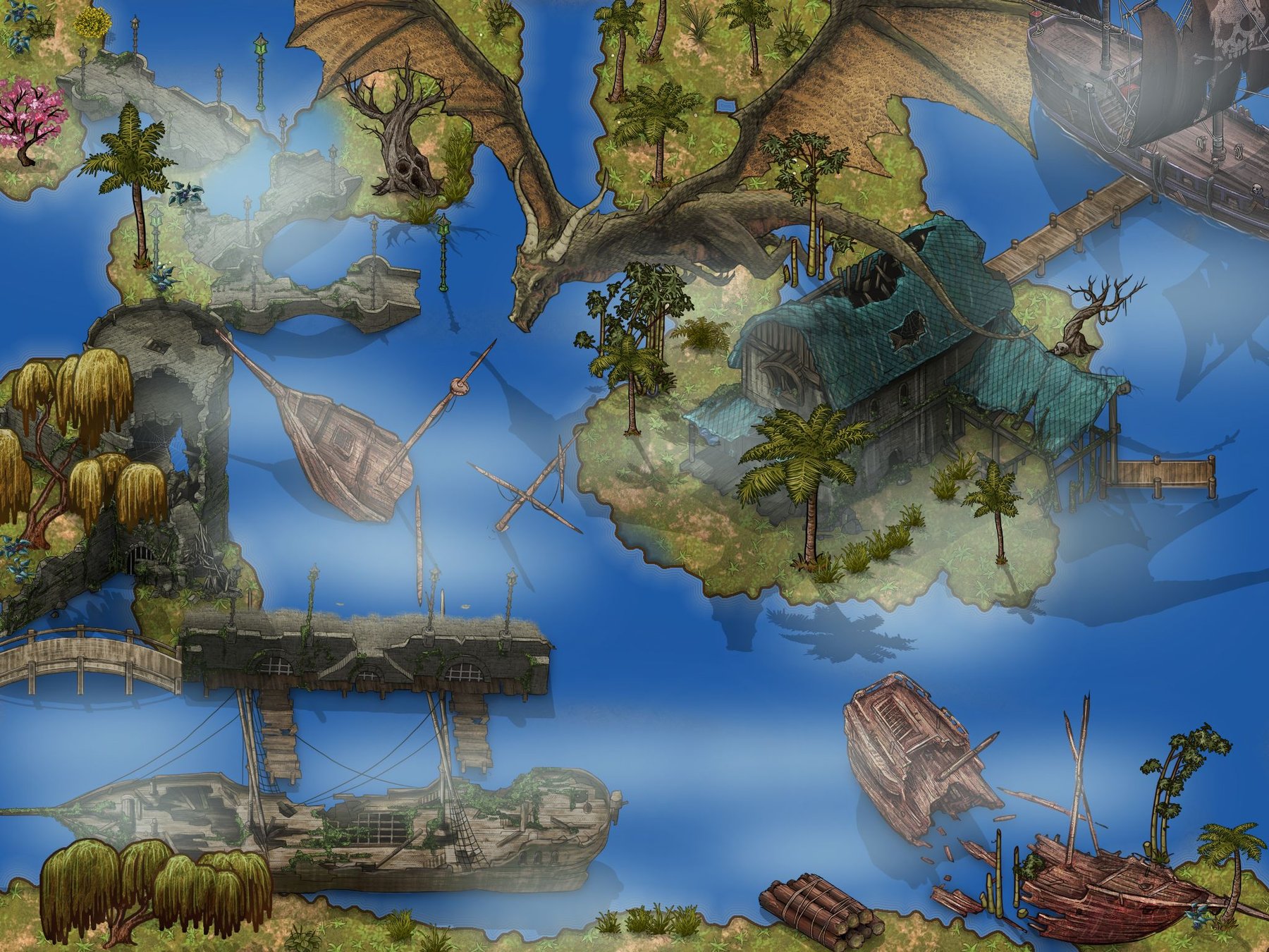 pirate hole | Inkarnate - Create Fantasy Maps Online