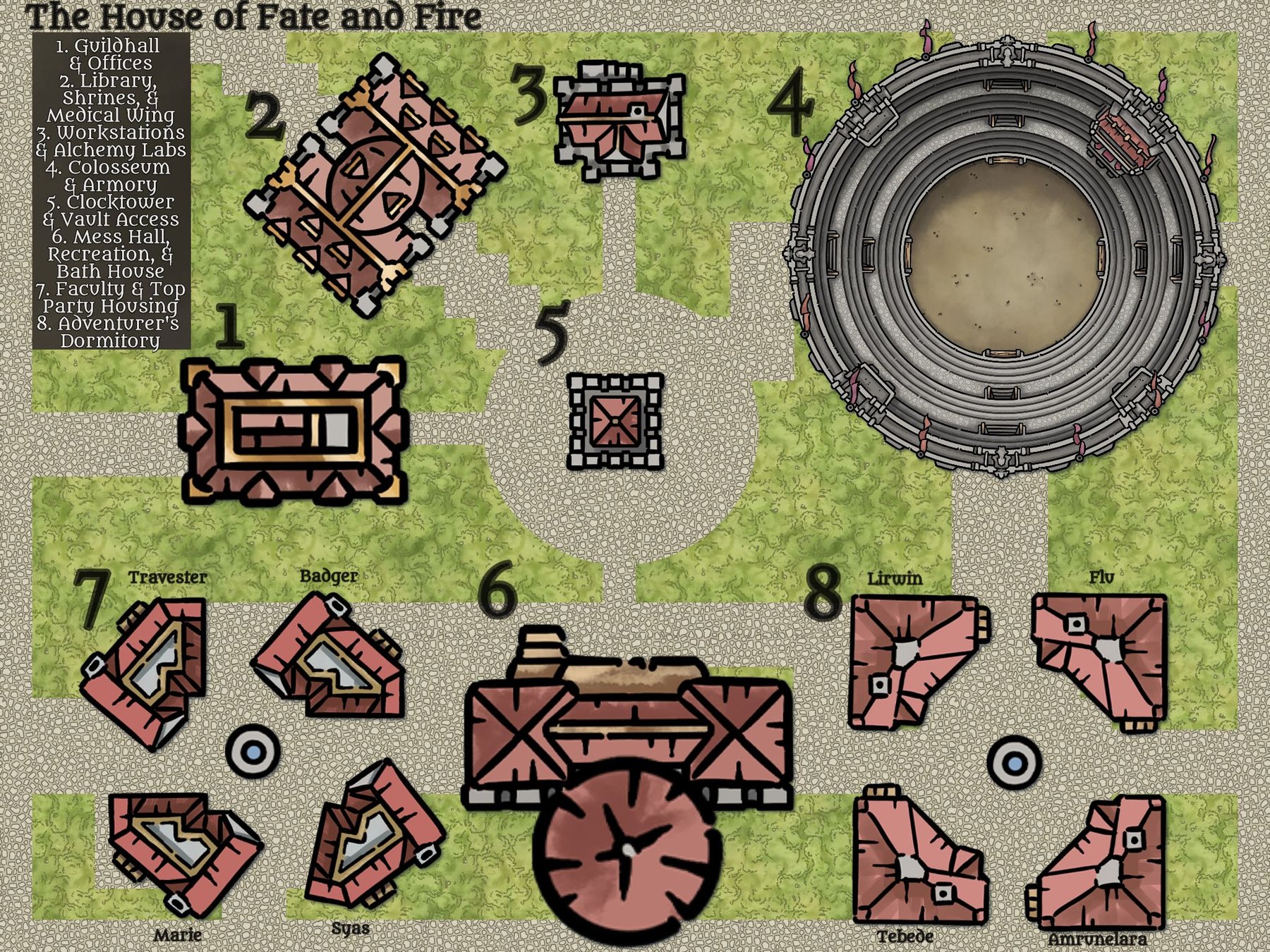 The House of Fate and Fire Inkarnate Create Fantasy Maps Online