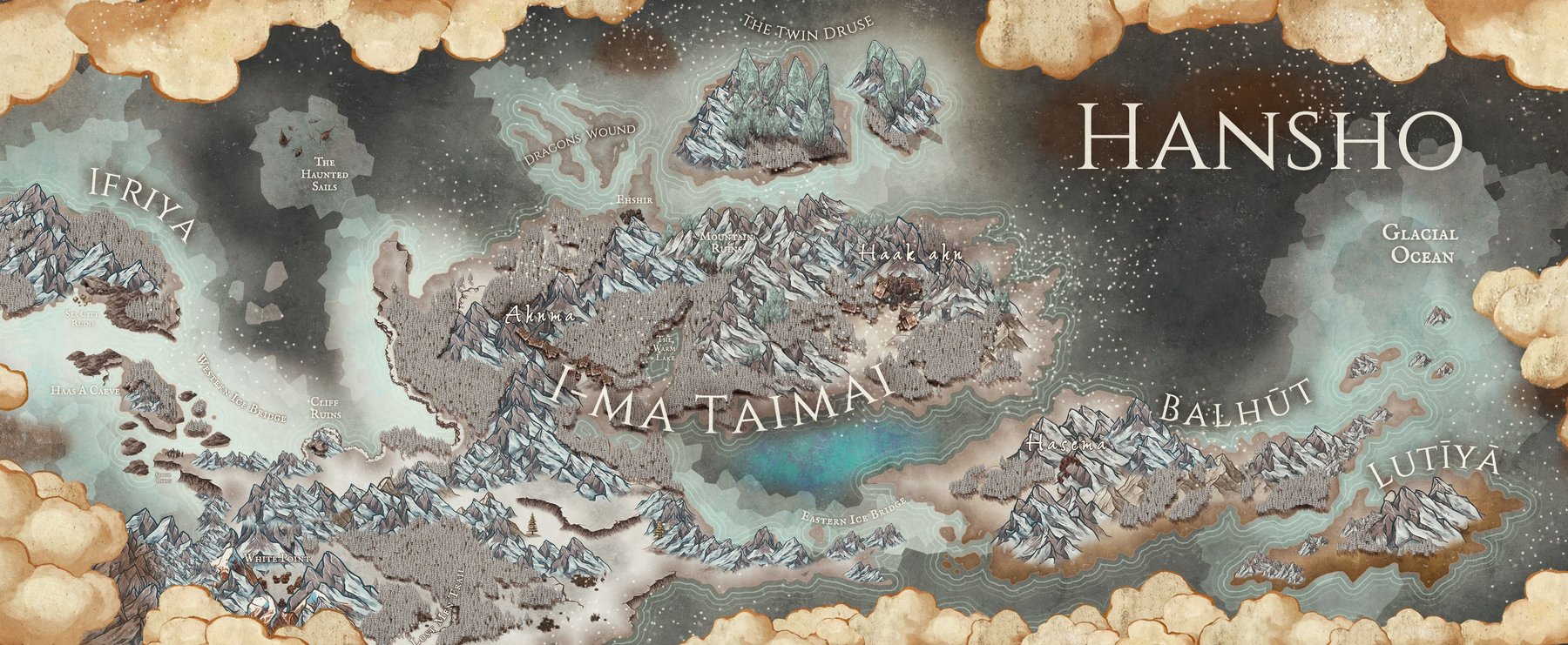 Hansho the Old world | Inkarnate - Create Fantasy Maps Online